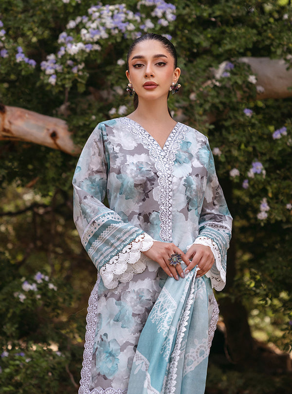 Zainab Chottani | Tahra Lawn 24 | ZINNIA - D 3B - Luxury -  Libasekhas