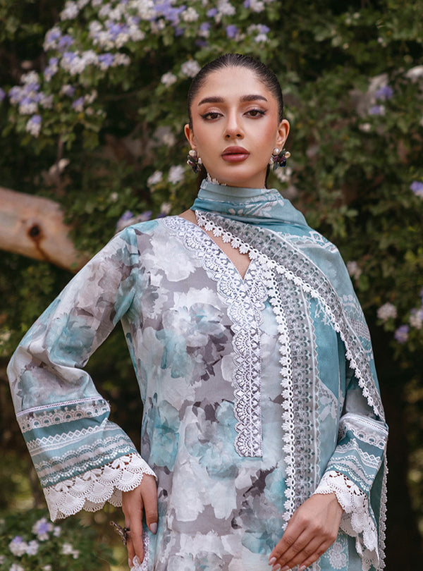 Zainab Chottani | Tahra Lawn 24 | ZINNIA - D 3B - Luxury -  Libasekhas