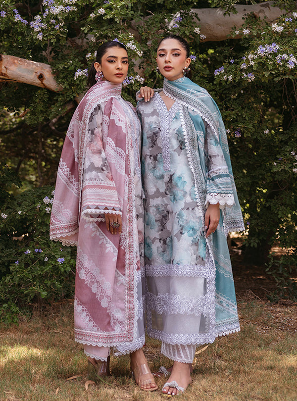 Zainab Chottani | Tahra Lawn 24 | ZINNIA - D 3B - Luxury -  Libasekhas
