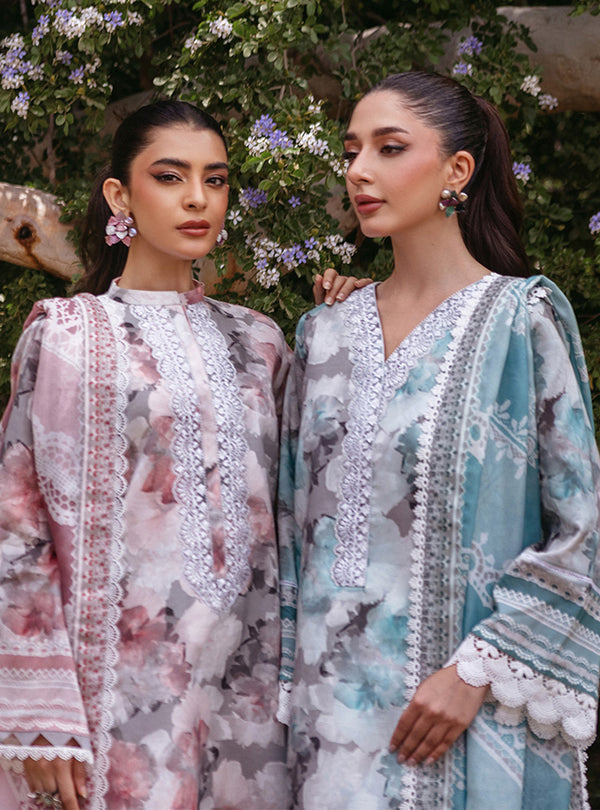 Zainab Chottani | Tahra Lawn 24 | ZINNIA - D 3A - by - Libasekhas UK - Registered Vendor of : Zainab Chottani - 100% Original Designer Dresss