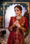 Asim Jofa | Fasana e Ishq Eid Luxury Lawn | AJFI-21 - by - Libasekhas UK - Registered Vendor of : Asim Jofa - 100% Original Designer Dresss