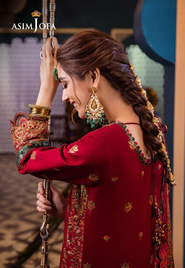 Asim Jofa | Fasana e Ishq Eid Luxury Lawn | AJFI-21 - by - Libasekhas UK - Registered Vendor of : Asim Jofa - 100% Original Designer Dresss