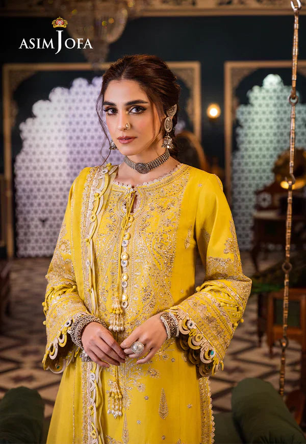 Asim Jofa | Fasana e Ishq Eid Luxury Lawn | AJFI-29 - by - Libasekhas UK - Registered Vendor of : Asim Jofa - 100% Original Designer Dresss
