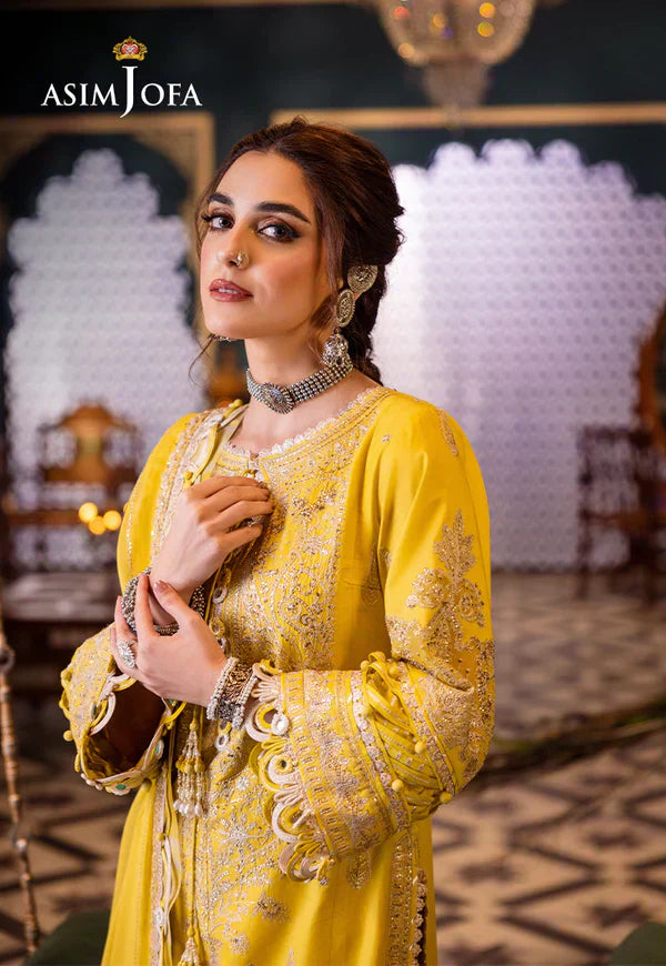 Asim Jofa | Fasana e Ishq Eid Luxury Lawn | AJFI-29 - by - Libasekhas UK - Registered Vendor of : Asim Jofa - 100% Original Designer Dresss