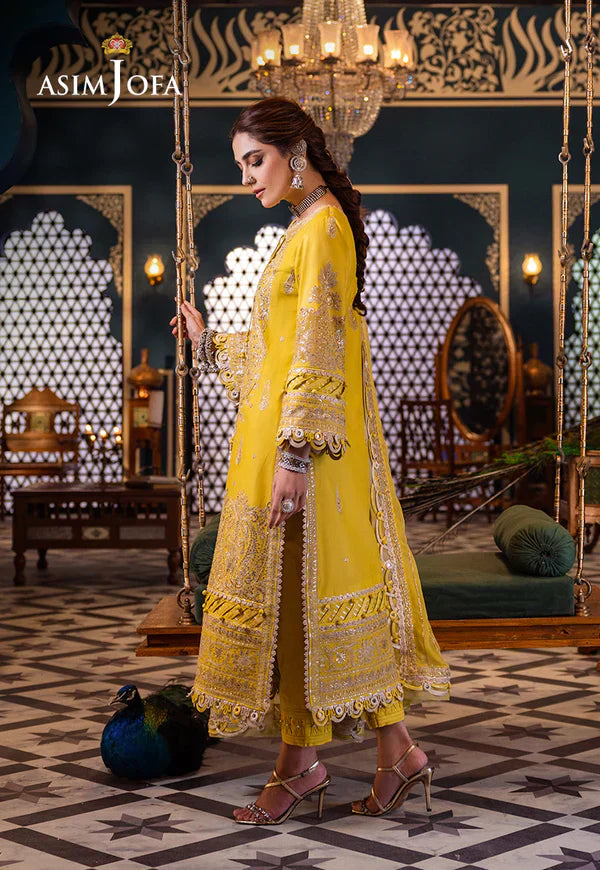 Asim Jofa | Fasana e Ishq Eid Luxury Lawn | AJFI-29 - by - Libasekhas UK - Registered Vendor of : Asim Jofa - 100% Original Designer Dresss