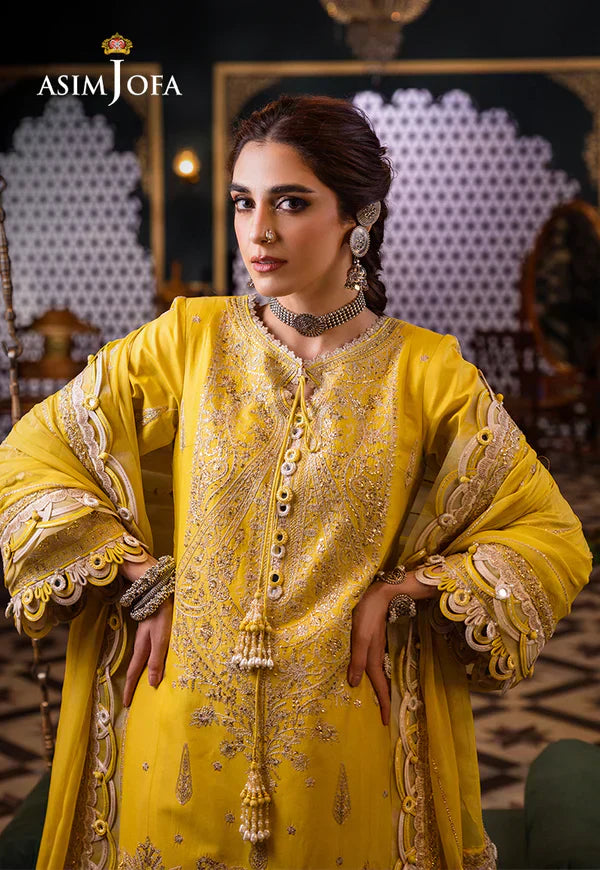 Asim Jofa | Fasana e Ishq Eid Luxury Lawn | AJFI-29 - by - Libasekhas UK - Registered Vendor of : Asim Jofa - 100% Original Designer Dresss