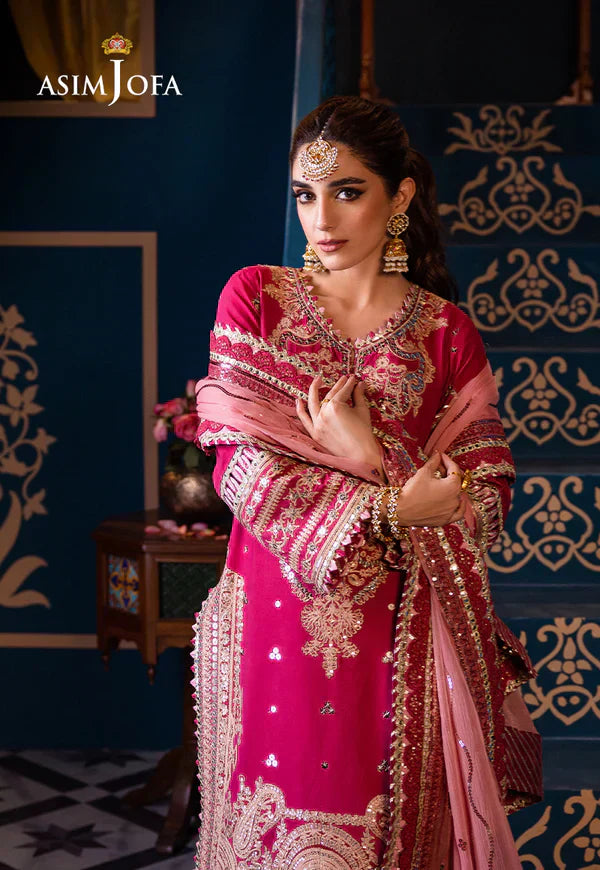 Asim Jofa | Fasana e Ishq Eid Luxury Lawn | AJFI-18 - by - Libasekhas UK - Registered Vendor of : Asim Jofa - 100% Original Designer Dresss