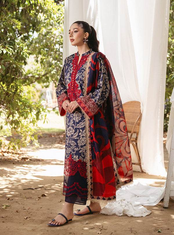 Zainab Chottani | Tahra Lawn 24 | TAMARA - D 7A - by - Libasekhas UK - Registered Vendor of : Zainab Chottani - 100% Original Designer Dresss