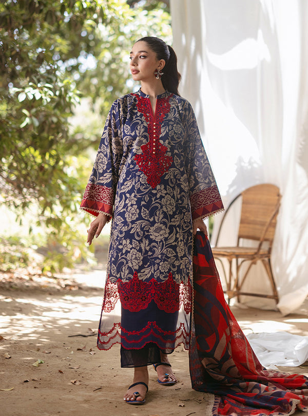 Zainab Chottani | Tahra Lawn 24 | TAMARA - D 7A - by - Libasekhas UK - Registered Vendor of : Zainab Chottani - 100% Original Designer Dresss