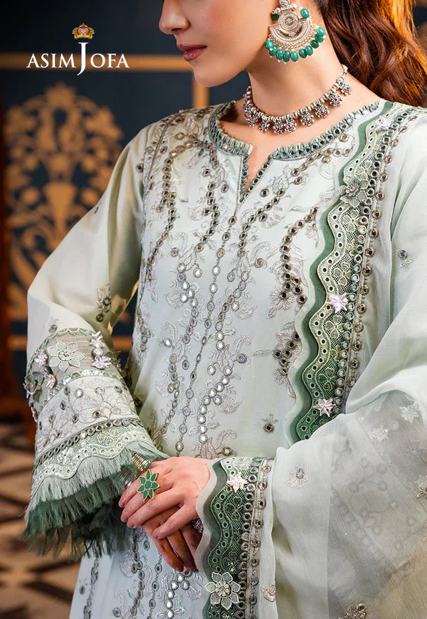 Asim Jofa | Fasana e Ishq Eid Luxury Lawn | AJFI-17 - by - Libasekhas UK - Registered Vendor of : Asim Jofa - 100% Original Designer Dresss
