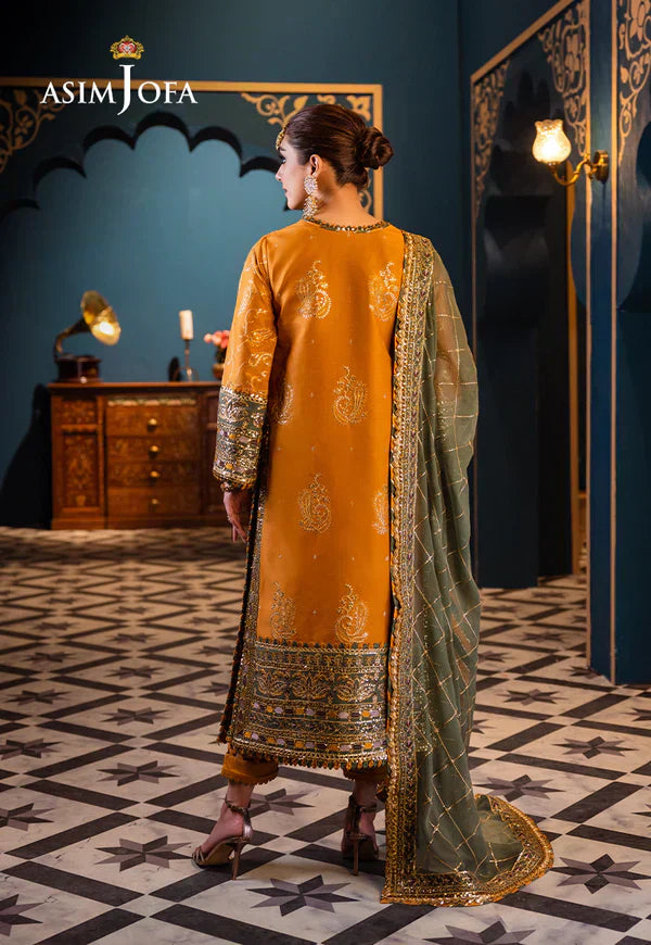 Asim Jofa | Fasana e Ishq Eid Luxury Lawn | AJFI-26 - by - Libasekhas UK - Registered Vendor of : Asim Jofa - 100% Original Designer Dresss