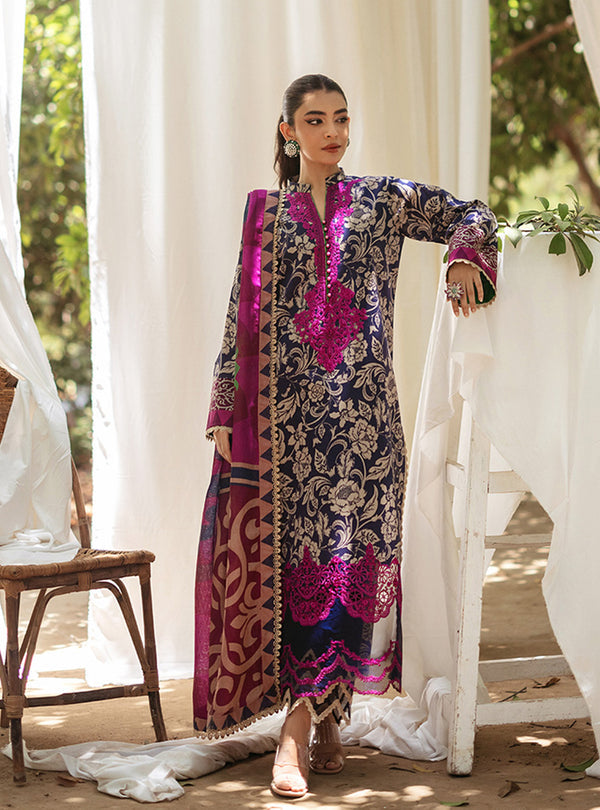 Zainab Chottani | Tahra Lawn 24 | TAMARA - D 7A - by - Libasekhas UK - Registered Vendor of : Zainab Chottani - 100% Original Designer Dresss