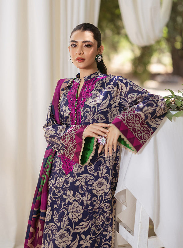 Zainab Chottani | Tahra Lawn 24 | TAMARA - D 7B - by - Libasekhas UK - Registered Vendor of : Zainab Chottani - 100% Original Designer Dresss