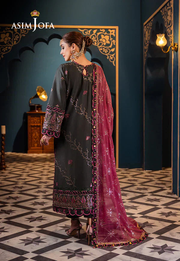 Asim Jofa | Fasana e Ishq Eid Luxury Lawn | AJFI-23 - by - Libasekhas UK - Registered Vendor of : Asim Jofa - 100% Original Designer Dresss