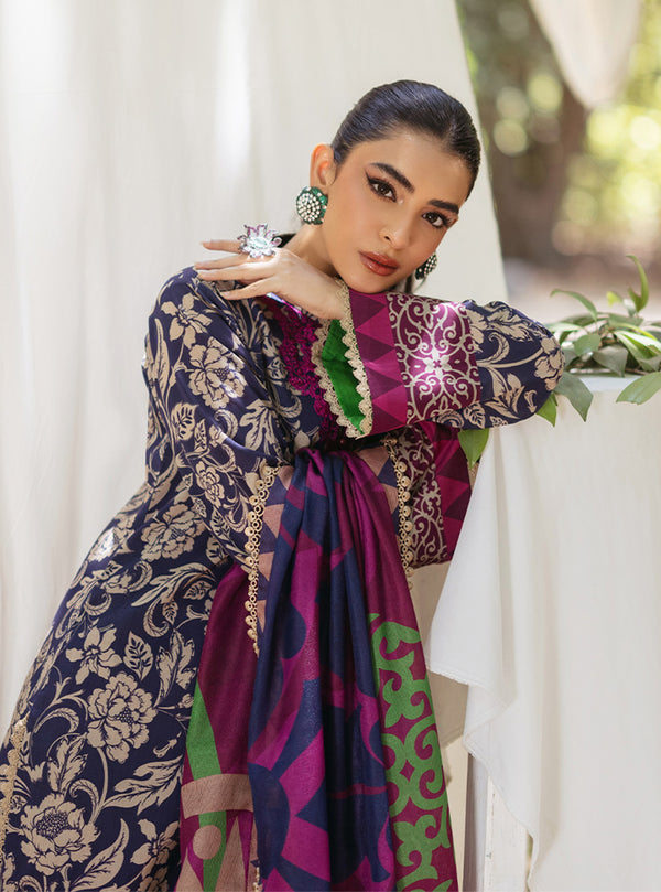 Zainab Chottani | Tahra Lawn 24 | TAMARA - D 7B - by - Libasekhas UK - Registered Vendor of : Zainab Chottani - 100% Original Designer Dresss