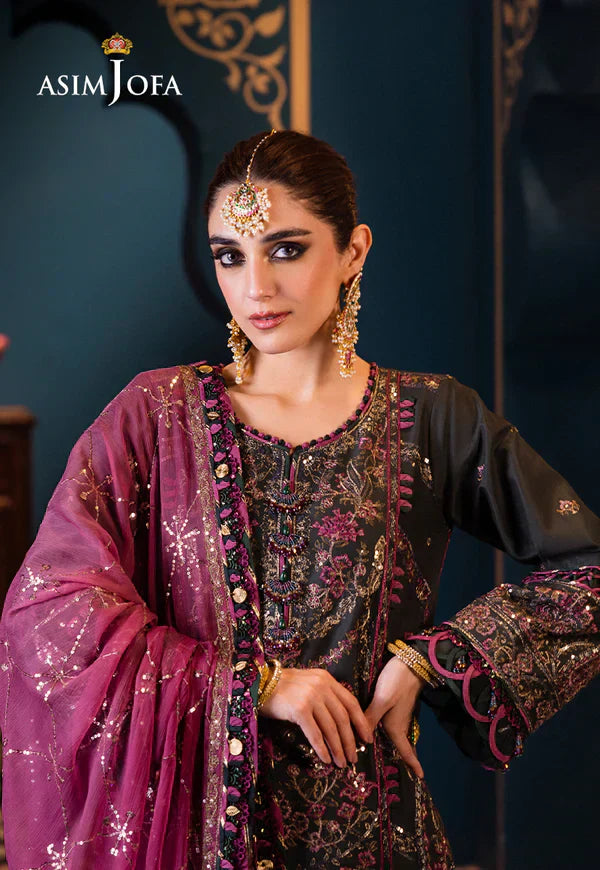 Asim Jofa | Fasana e Ishq Eid Luxury Lawn | AJFI-23 - by - Libasekhas UK - Registered Vendor of : Asim Jofa - 100% Original Designer Dresss