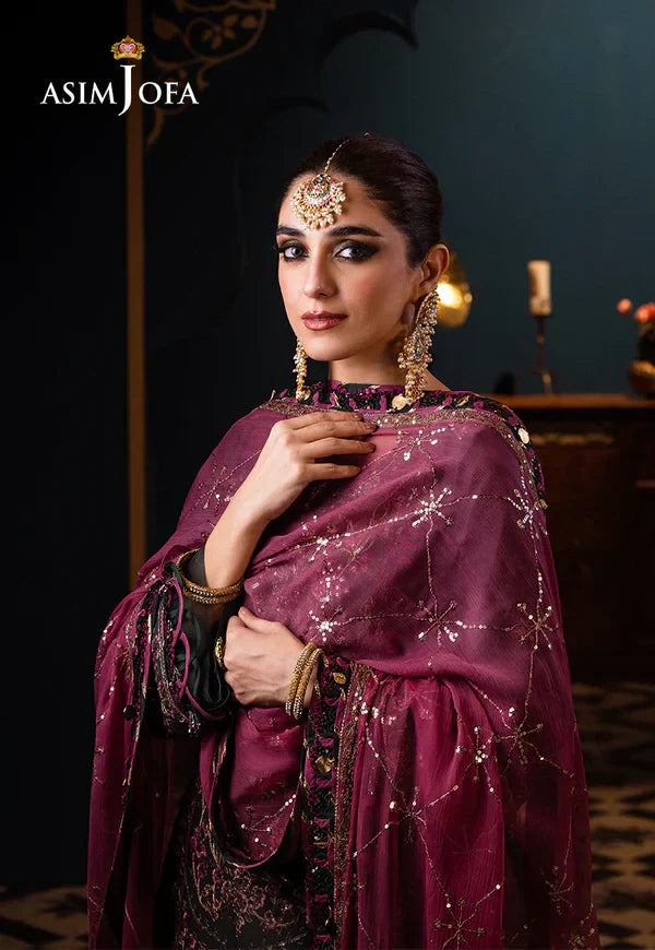 Asim Jofa | Fasana e Ishq Eid Luxury Lawn | AJFI-23 - by - Libasekhas UK - Registered Vendor of : Asim Jofa - 100% Original Designer Dresss