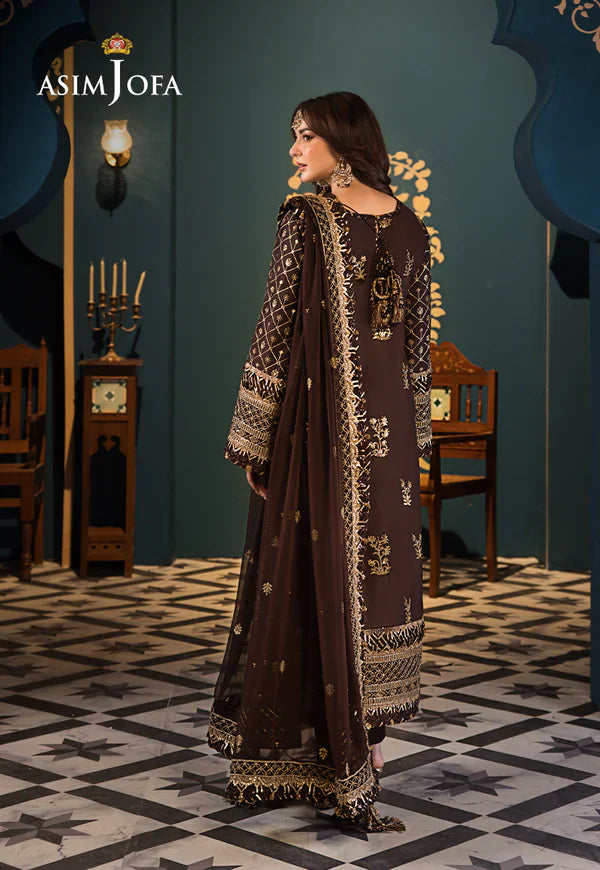 Asim Jofa | Fasana e Ishq Eid Luxury Lawn | AJFI-04 - by - Libasekhas UK - Registered Vendor of : Asim Jofa - 100% Original Designer Dresss