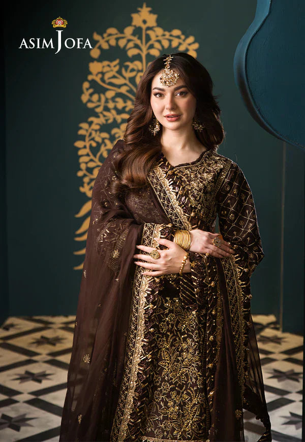 Asim Jofa | Fasana e Ishq Eid Luxury Lawn | AJFI-04 - by - Libasekhas UK - Registered Vendor of : Asim Jofa - 100% Original Designer Dresss