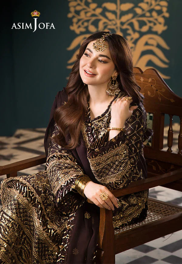 Asim Jofa | Fasana e Ishq Eid Luxury Lawn | AJFI-04 - by - Libasekhas UK - Registered Vendor of : Asim Jofa - 100% Original Designer Dresss