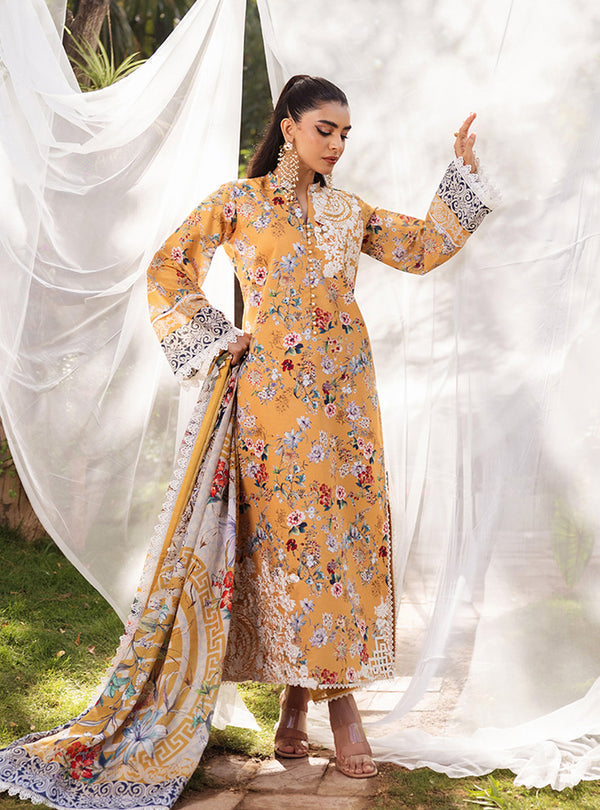 Zainab Chottani | Tahra Lawn 24 | BEEHA - D 2A - by - Libasekhas UK - Registered Vendor of : Zainab Chottani - 100% Original Designer Dresss