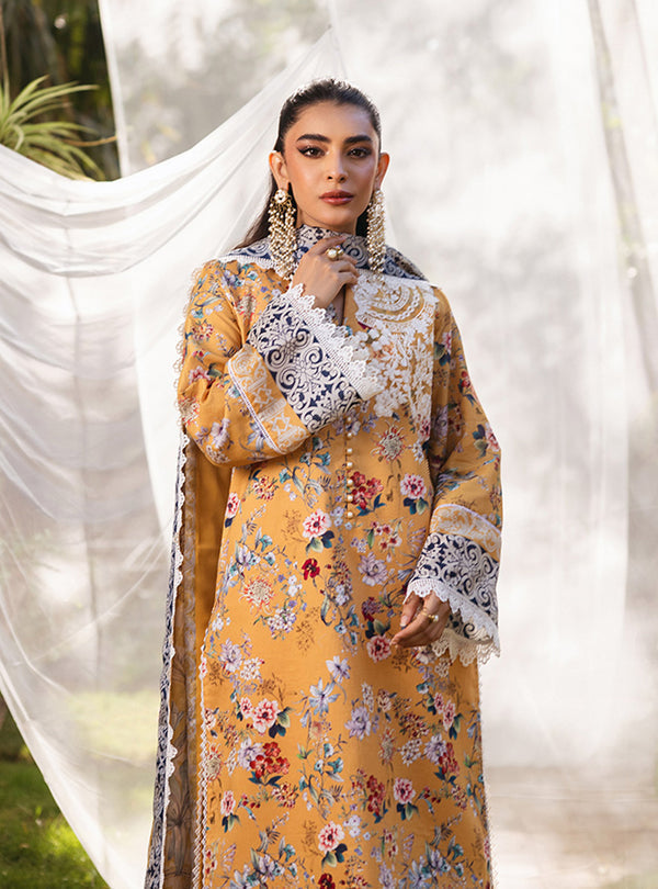 Zainab Chottani | Tahra Lawn 24 | BEEHA - D 2A - by - Libasekhas UK - Registered Vendor of : Zainab Chottani - 100% Original Designer Dresss