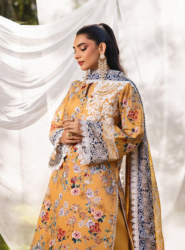 Zainab Chottani | Tahra Lawn 24 | BEEHA - D 2A - by - Libasekhas UK - Registered Vendor of : Zainab Chottani - 100% Original Designer Dresss