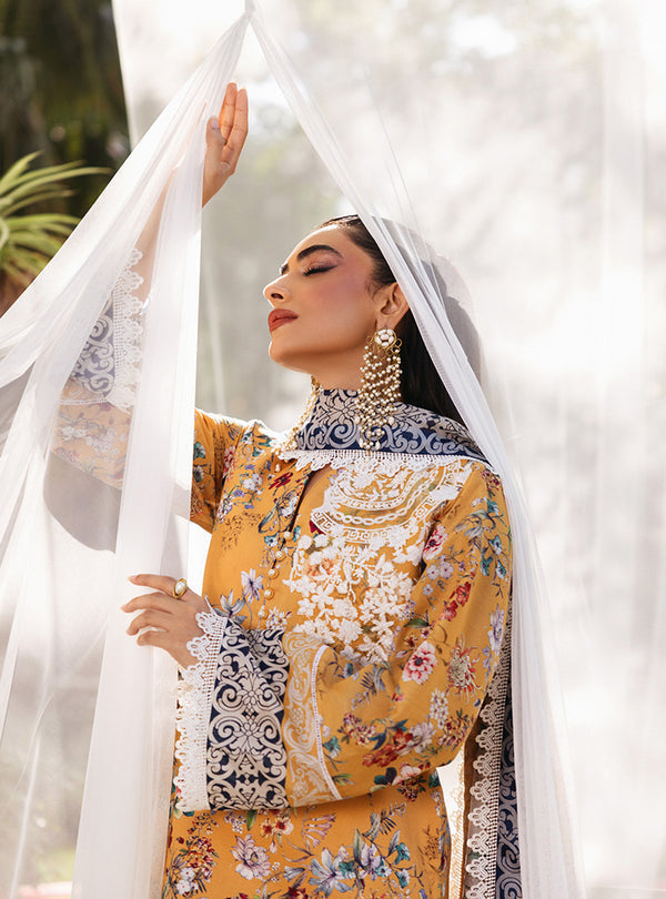 Zainab Chottani | Tahra Lawn 24 | BEEHA - D 2A - by - Libasekhas UK - Registered Vendor of : Zainab Chottani - 100% Original Designer Dresss