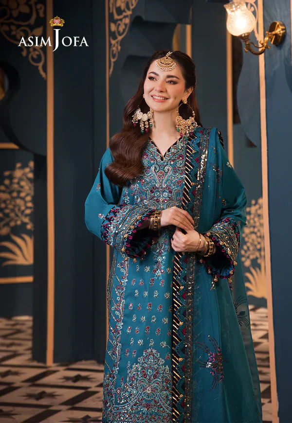 Asim Jofa | Fasana e Ishq Eid Luxury Lawn | AJFI-20 - by - Libasekhas UK - Registered Vendor of : Asim Jofa - 100% Original Designer Dresss
