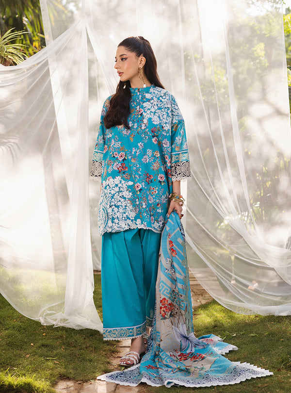 Zainab Chottani | Tahra Lawn 24 | BEEHA - D 2B - by - Libasekhas UK - Registered Vendor of : Zainab Chottani - 100% Original Designer Dresss