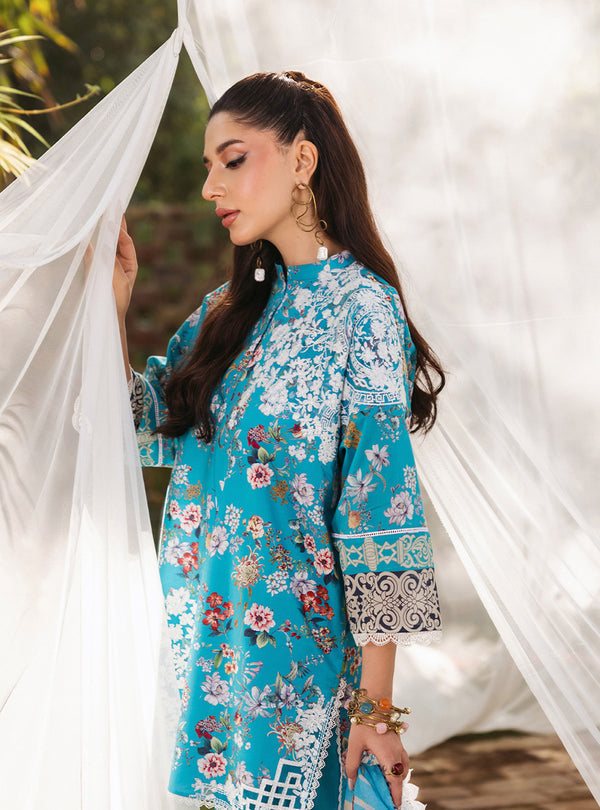 Zainab Chottani | Tahra Lawn 24 | BEEHA - D 2B - by - Libasekhas UK - Registered Vendor of : Zainab Chottani - 100% Original Designer Dresss