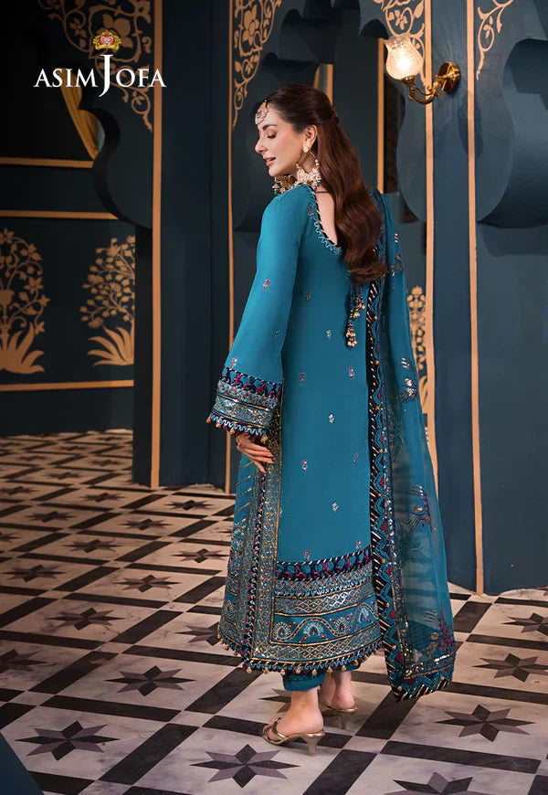 Asim Jofa | Fasana e Ishq Eid Luxury Lawn | AJFI-20 - by - Libasekhas UK - Registered Vendor of : Asim Jofa - 100% Original Designer Dresss