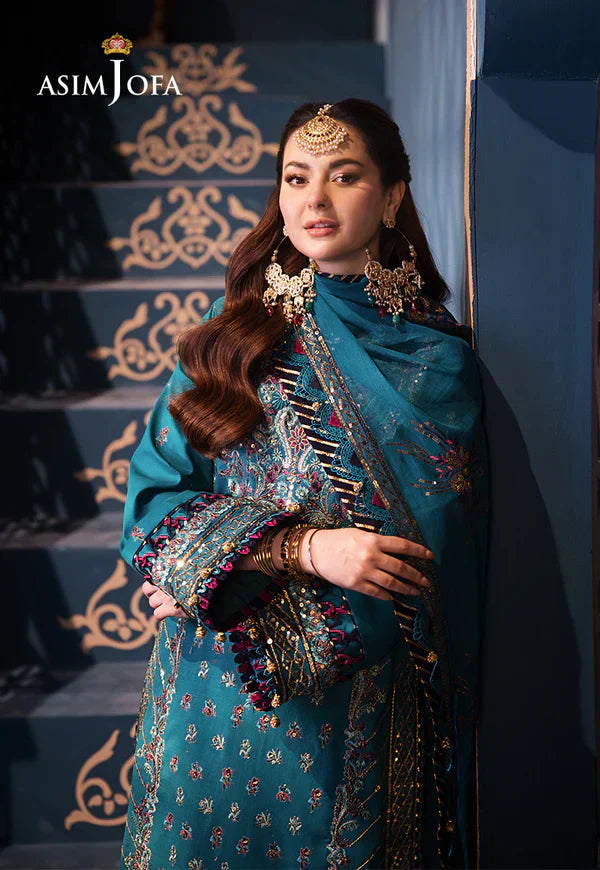 Asim Jofa | Fasana e Ishq Eid Luxury Lawn | AJFI-20 - by - Libasekhas UK - Registered Vendor of : Asim Jofa - 100% Original Designer Dresss