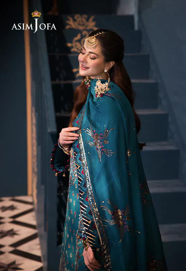 Asim Jofa | Fasana e Ishq Eid Luxury Lawn | AJFI-20 - by - Libasekhas UK - Registered Vendor of : Asim Jofa - 100% Original Designer Dresss