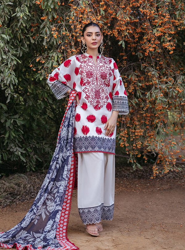 Zainab Chottani | Tahra Lawn 24 | FREYA - D 10A - by - Libasekhas UK - Registered Vendor of : Zainab Chottani - 100% Original Designer Dresss