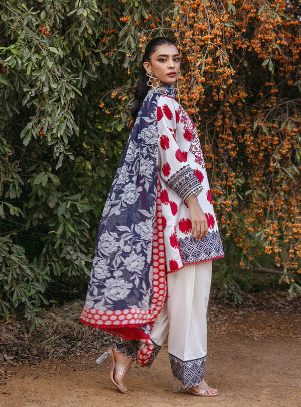 Zainab Chottani | Tahra Lawn 24 | FREYA - D 10A - by - Libasekhas UK - Registered Vendor of : Zainab Chottani - 100% Original Designer Dresss
