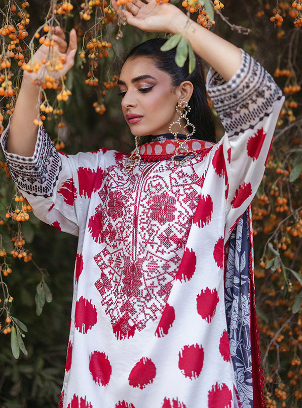 Zainab Chottani | Tahra Lawn 24 | FREYA - D 10A - by - Libasekhas UK - Registered Vendor of : Zainab Chottani - 100% Original Designer Dresss