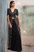 Erum Khan | Dazzling Fiesta | Raven - by Libasekhas UK - Registered Vendor of : Erum Khan - 100% Original Designer Dress