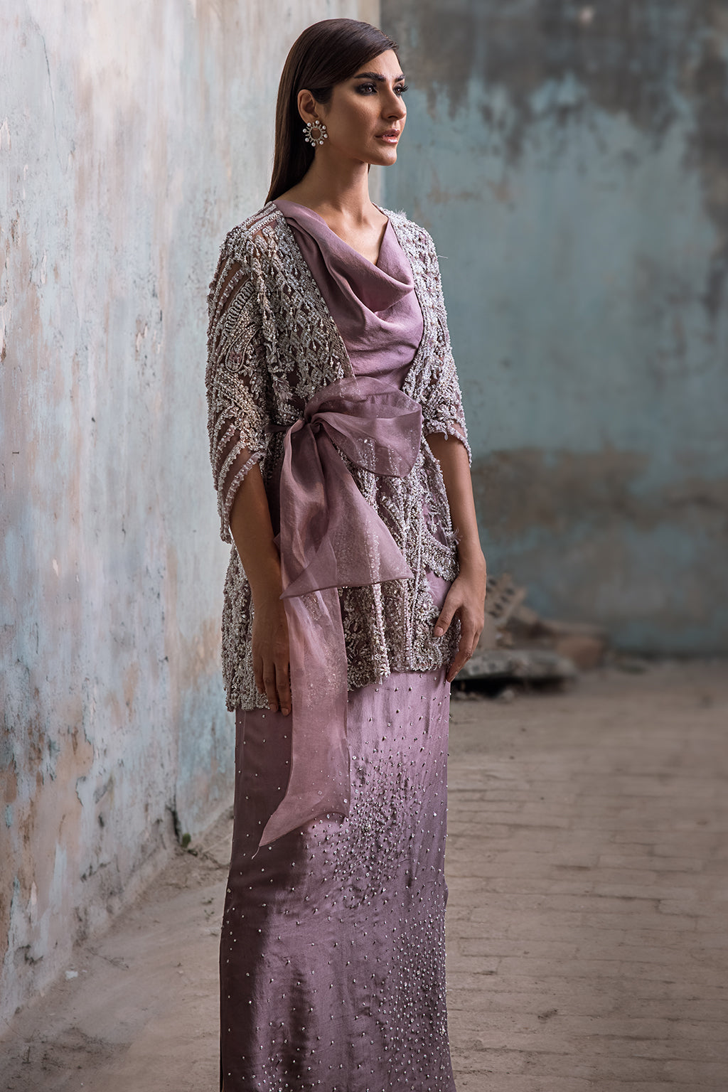 Erum Khan | Dazzling Fiesta | Iris - by Libasekhas UK - Registered Vendor of : Erum Khan - 100% Original Designer Dress