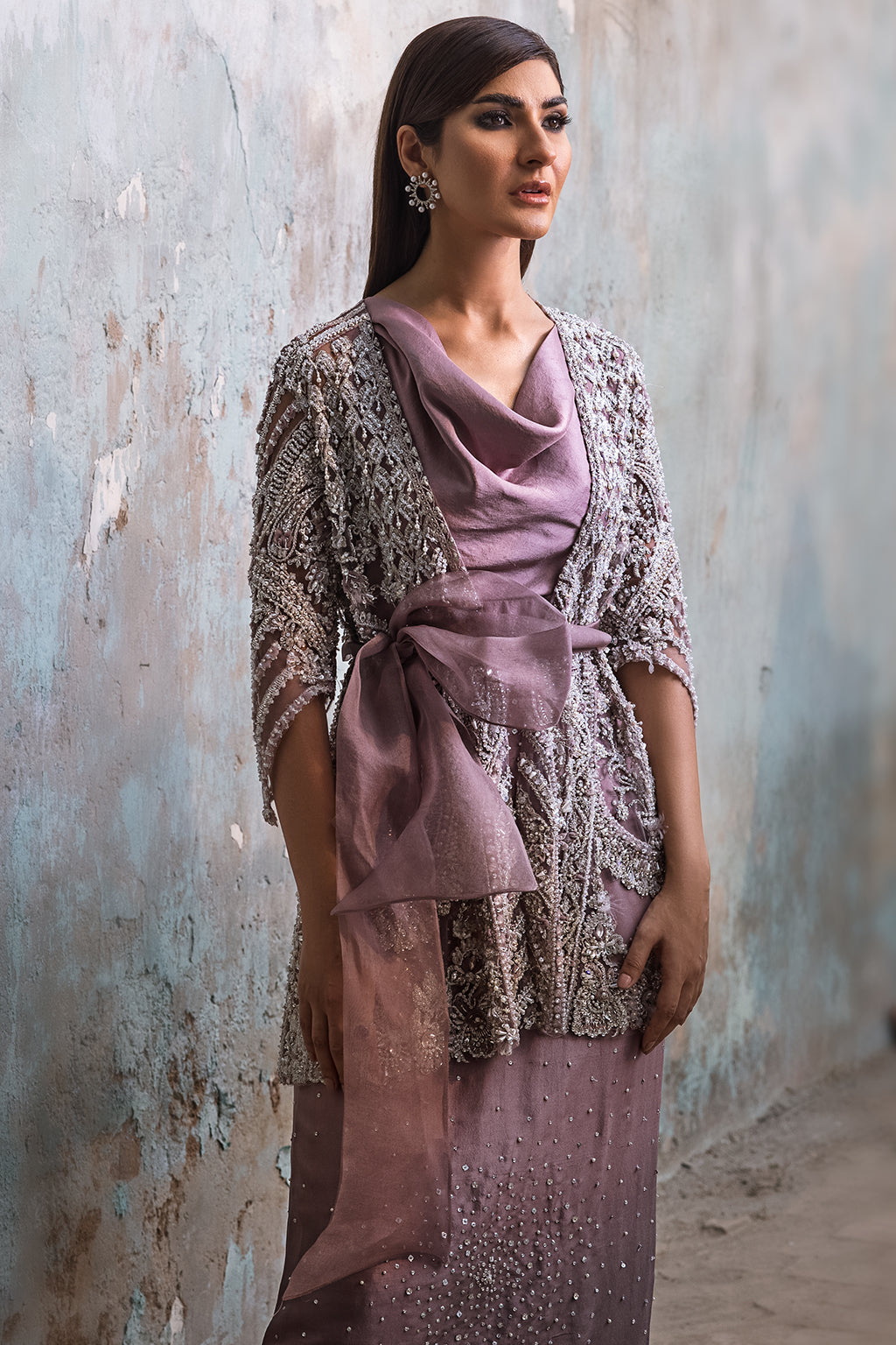 Erum Khan | Dazzling Fiesta | Iris - by Libasekhas UK - Registered Vendor of : Erum Khan - 100% Original Designer Dress