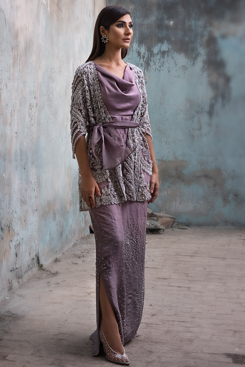 Erum Khan | Dazzling Fiesta | Iris - by Libasekhas UK - Registered Vendor of : Erum Khan - 100% Original Designer Dress