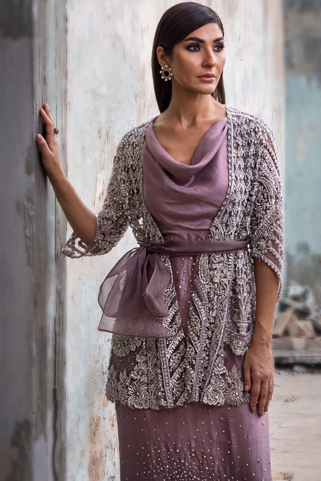Erum Khan | Dazzling Fiesta | Iris - by Libasekhas UK - Registered Vendor of : Erum Khan - 100% Original Designer Dress