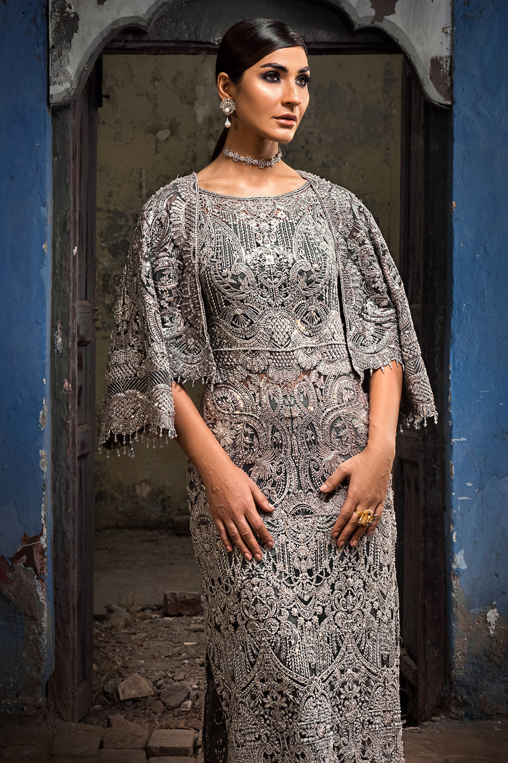 Erum Khan | Dazzling Fiesta | Stella - by Libasekhas UK - Registered Vendor of : Erum Khan - 100% Original Designer Dress