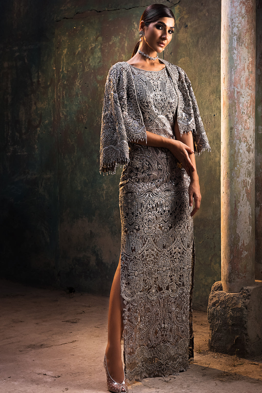 Erum Khan | Dazzling Fiesta | Stella - by Libasekhas UK - Registered Vendor of : Erum Khan - 100% Original Designer Dress