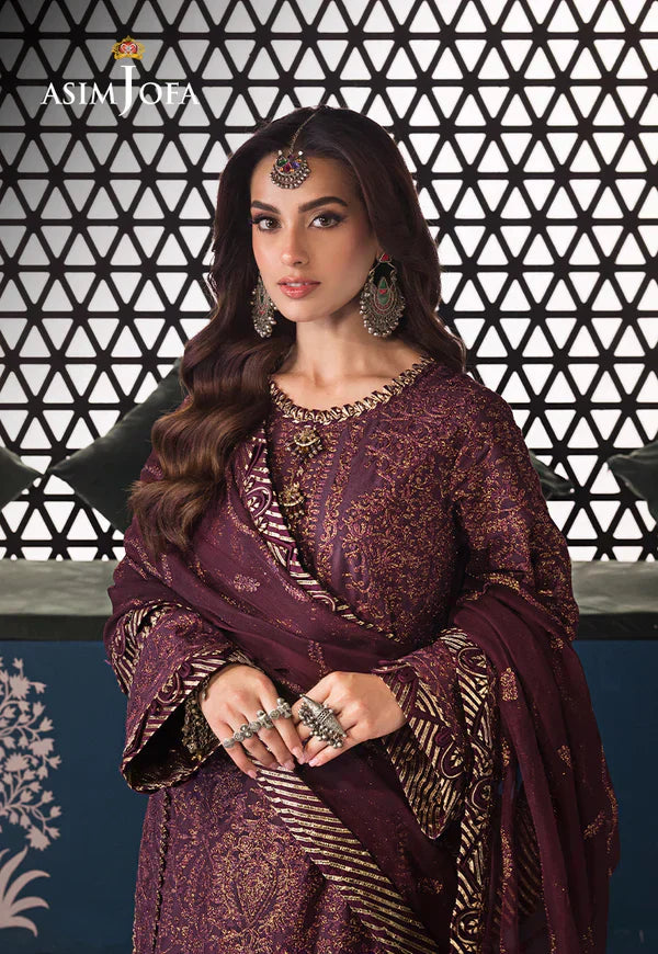 Asim Jofa | Fasana e Ishq Eid Luxury Lawn | AJFI-06 - by - Libasekhas UK - Registered Vendor of : Asim Jofa - 100% Original Designer Dresss