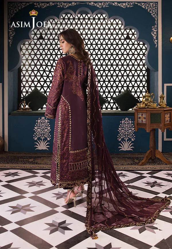 Asim Jofa | Fasana e Ishq Eid Luxury Lawn | AJFI-06 - by - Libasekhas UK - Registered Vendor of : Asim Jofa - 100% Original Designer Dresss