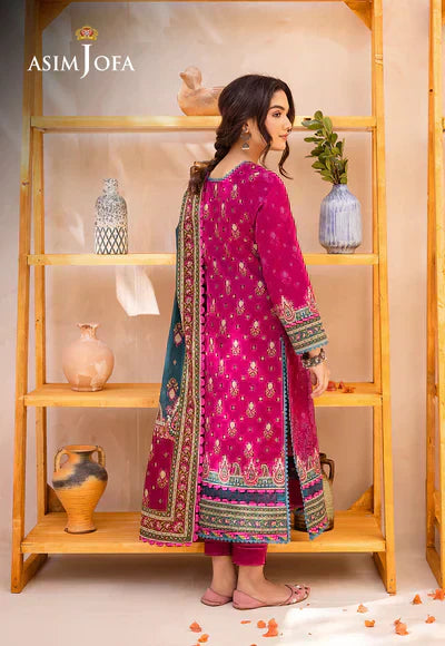 Asim Jofa | Prints Essentials | AJUB-05 - by - Libasekhas UK - Registered Vendor of : Asim Jofa - 100% Original Designer Dresss