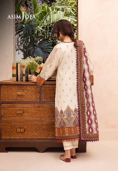 Asim Jofa | Prints Essentials | AJUB-11 - by - Libasekhas UK - Registered Vendor of : Asim Jofa - 100% Original Designer Dresss