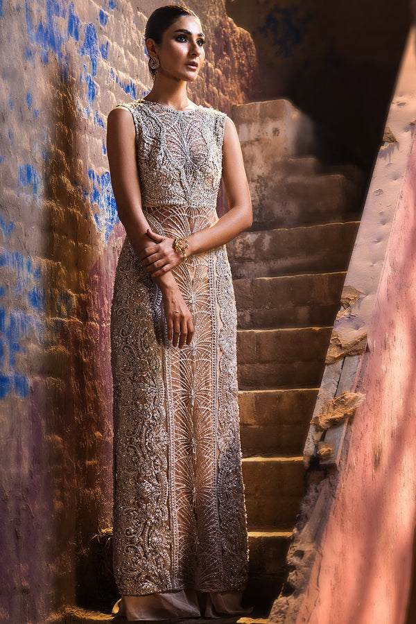 Erum Khan | Dazzling Fiesta | Daisy - by Libasekhas UK - Registered Vendor of : Erum Khan - 100% Original Designer Dress