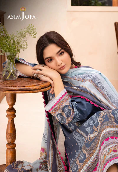 Asim Jofa | Prints Essentials | AJUB-14 - by - Libasekhas UK - Registered Vendor of : Asim Jofa - 100% Original Designer Dresss